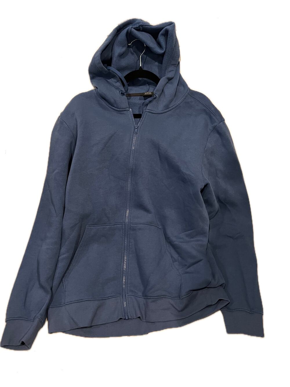 Athletic Works Blue Full Zip Hoodie - Mens XL